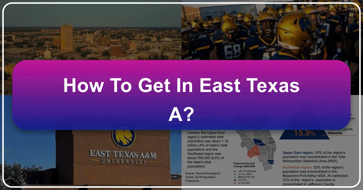 How to Get to East Texas: Your Comprehensive Travel and Tourism Guide