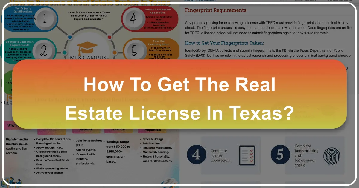 How to Get the Real Estate License in Texas