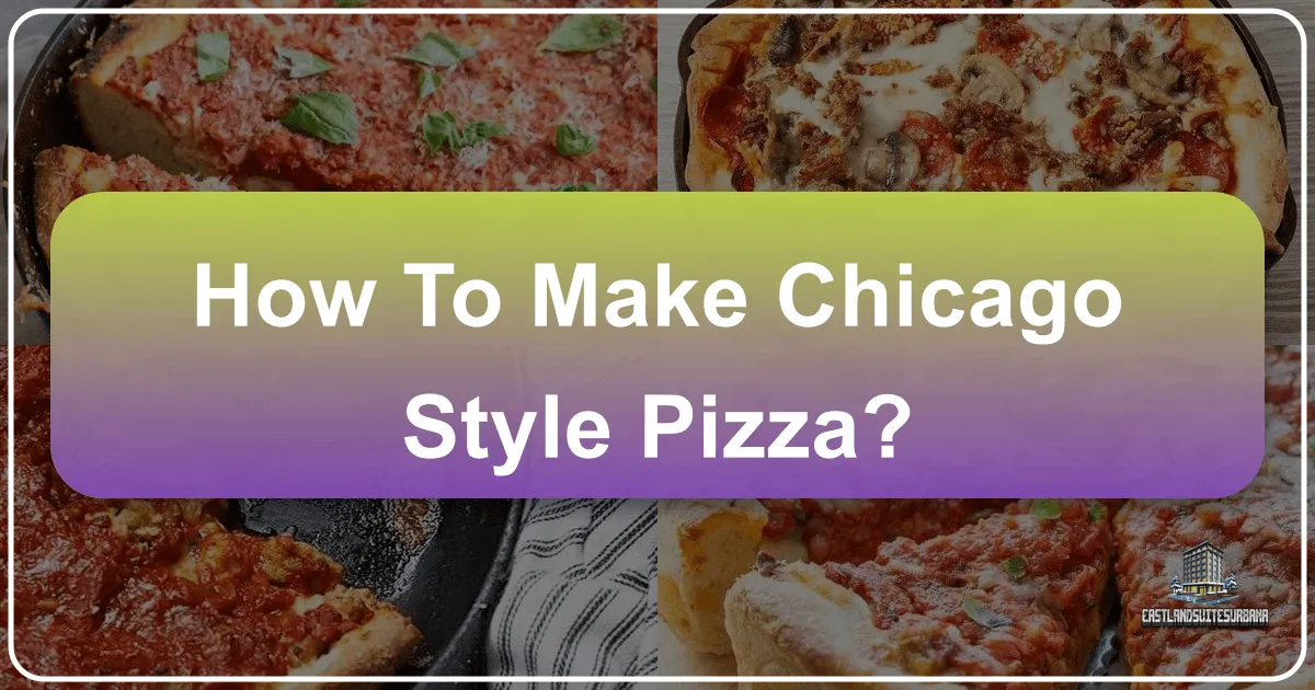 How To Make Chicago Style Pizza?