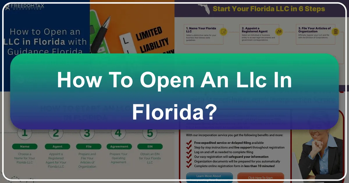 How to Open an LLC in Florida