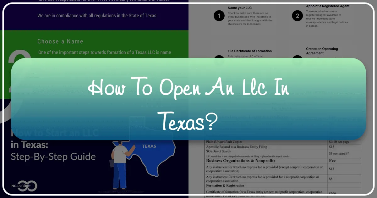 How to Open an LLC in Texas: A Guide for Hospitality and Travel Entrepreneurs