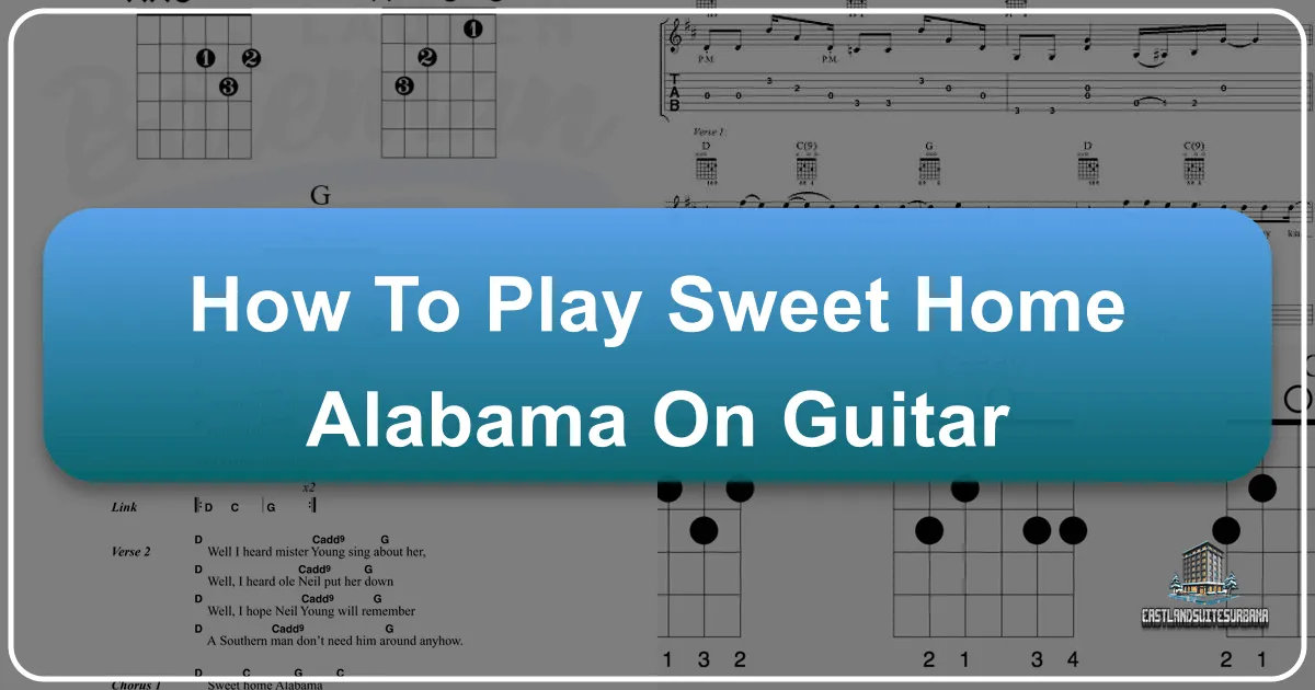How to Play Sweet Home Alabama on Guitar