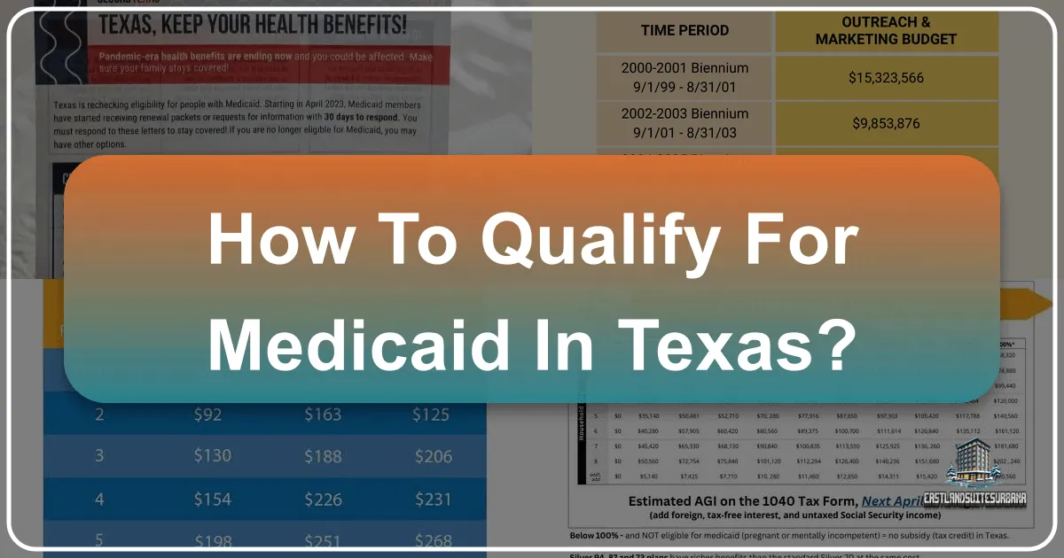 How to Qualify for Medicaid in Texas: A Comprehensive Guide for Extended Stays and Lifestyle Planning
