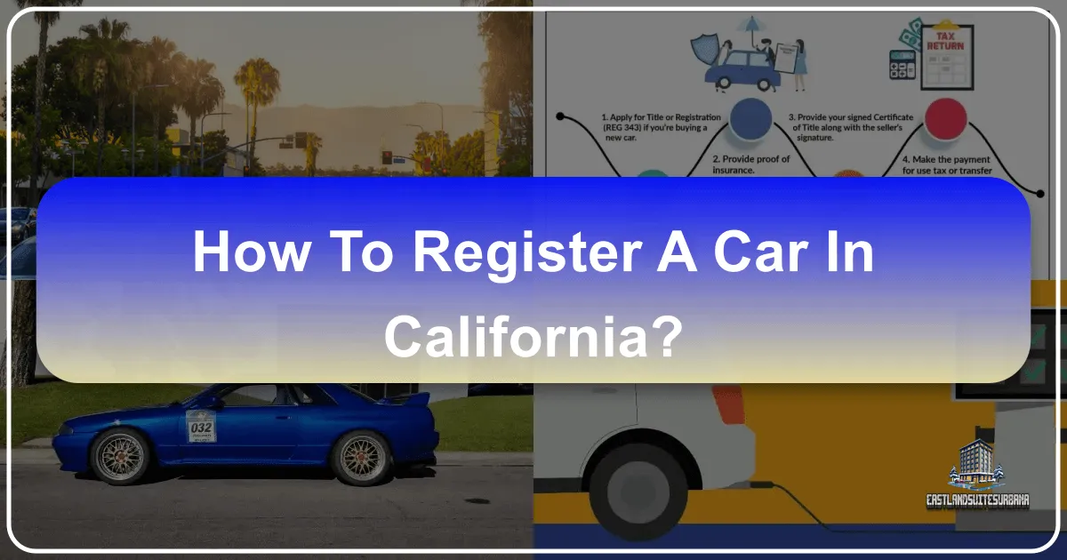 How to Register a Car in California: Your Essential Guide for New Residents and Long-Term Visitors