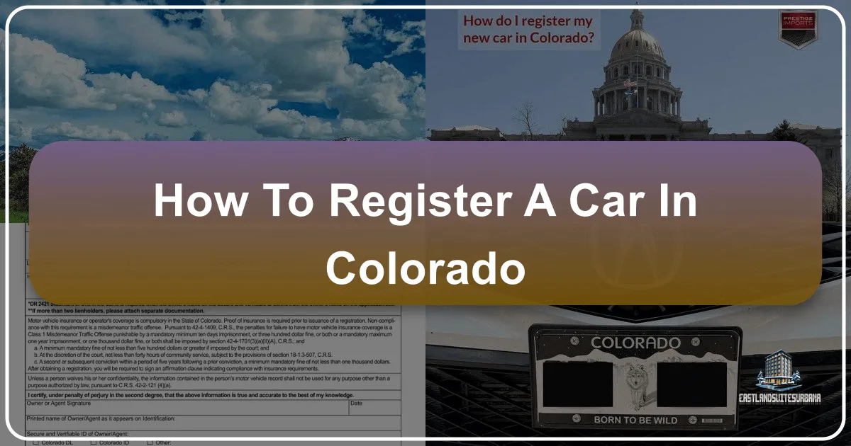 How To Register A Car In Colorado