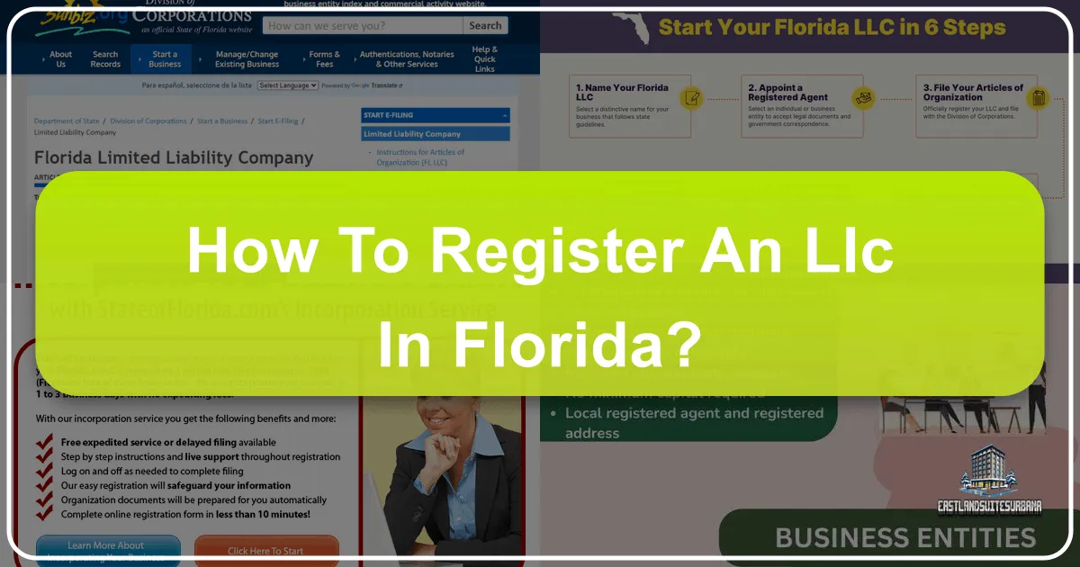 Your Entrepreneurial Journey in the Sunshine State: A Comprehensive Guide to Registering an LLC in Florida