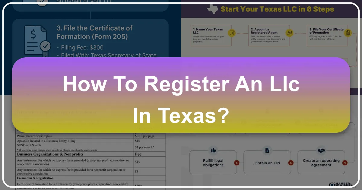 how to register an llc in texas