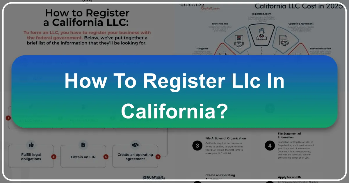 How to Register an LLC in California: A Gateway to Golden State Entrepreneurship and Lifestyle