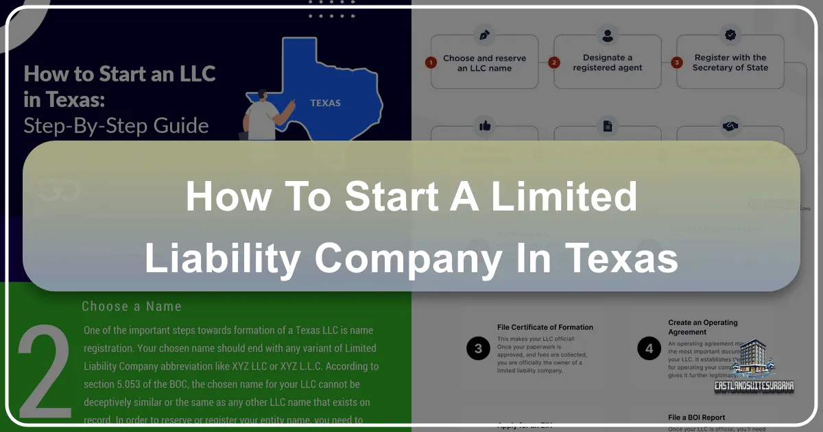 How to Start an LLC in Texas