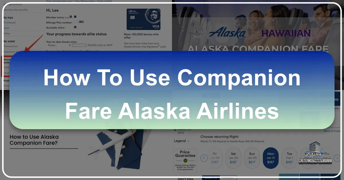 How to Use the Alaska Airlines Companion Fare: Your Ultimate Guide