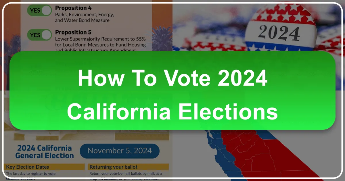 how to vote 2024 california elections