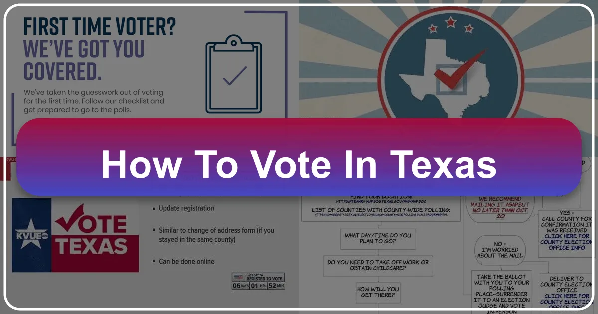 how to vote in texas