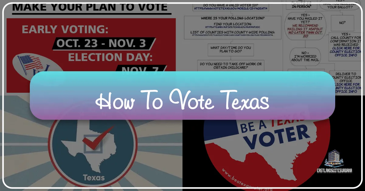 How To Vote Texas