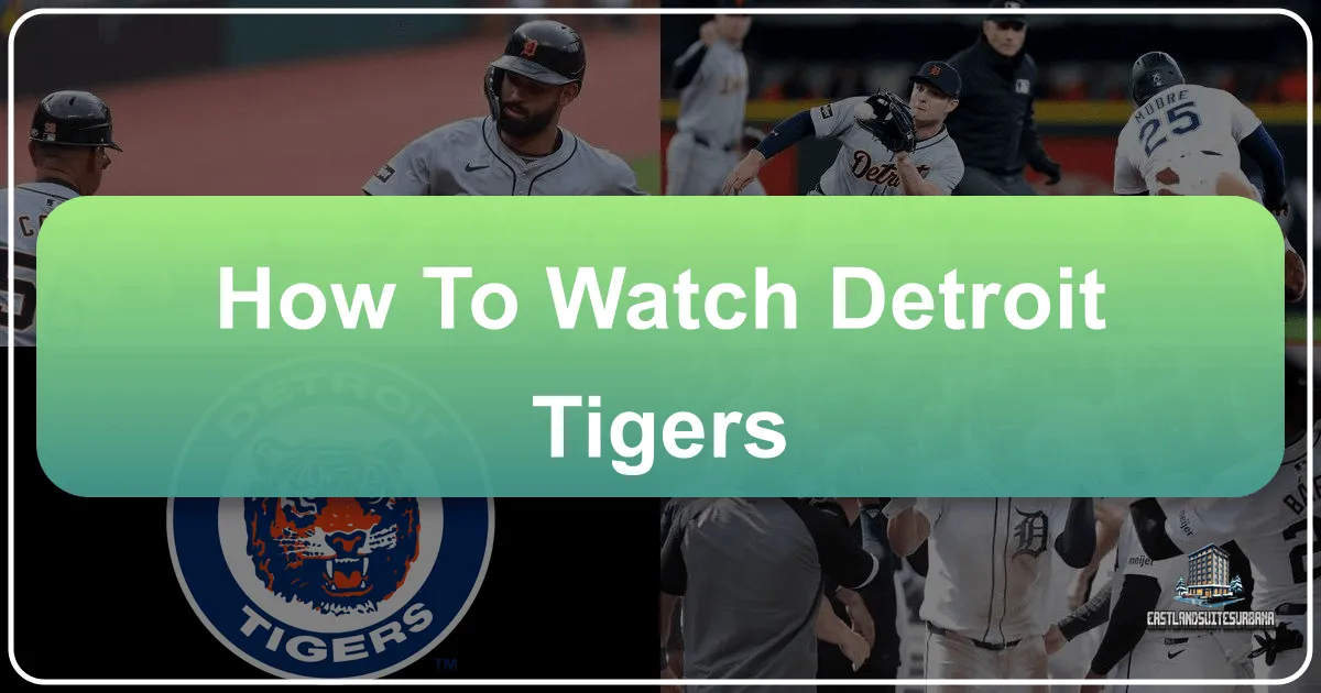 How To Watch Detroit Tigers