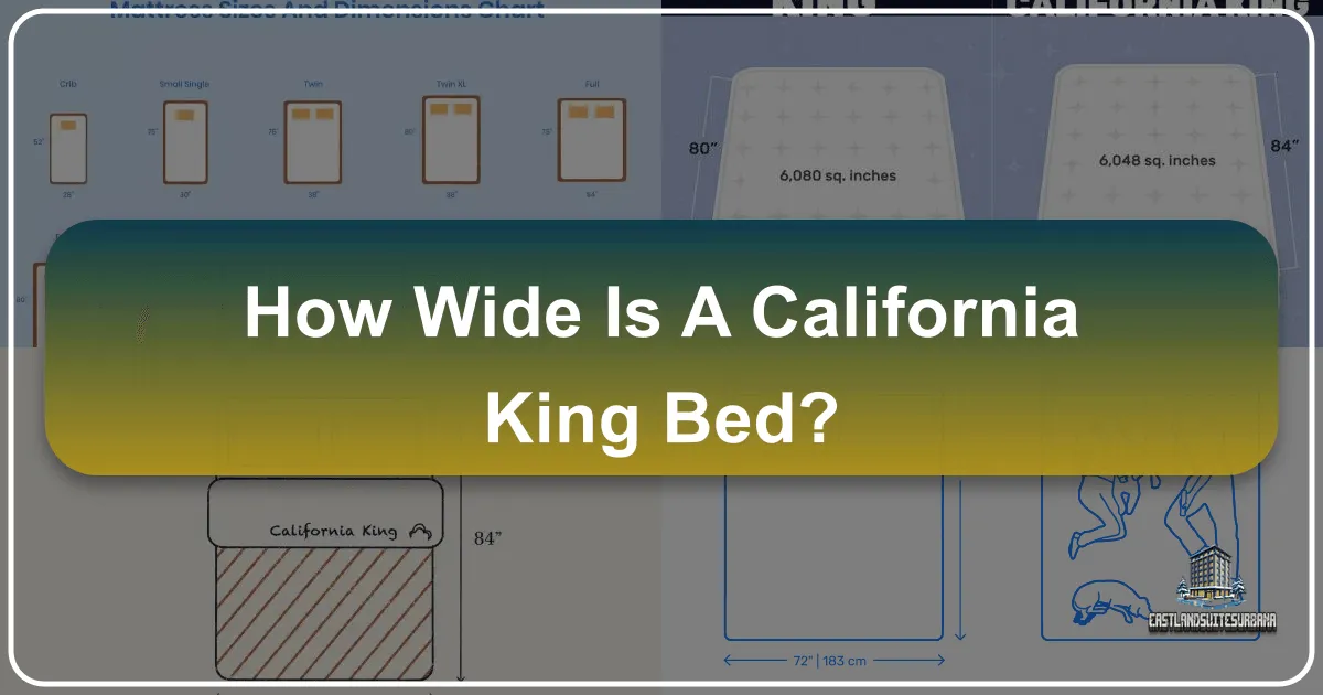 how wide is a california king bed