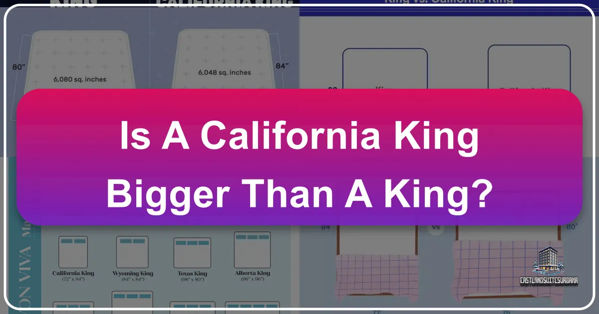 Is A California King Bigger Than A King?