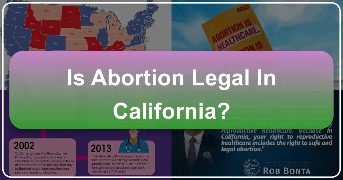 Is Abortion Legal in California