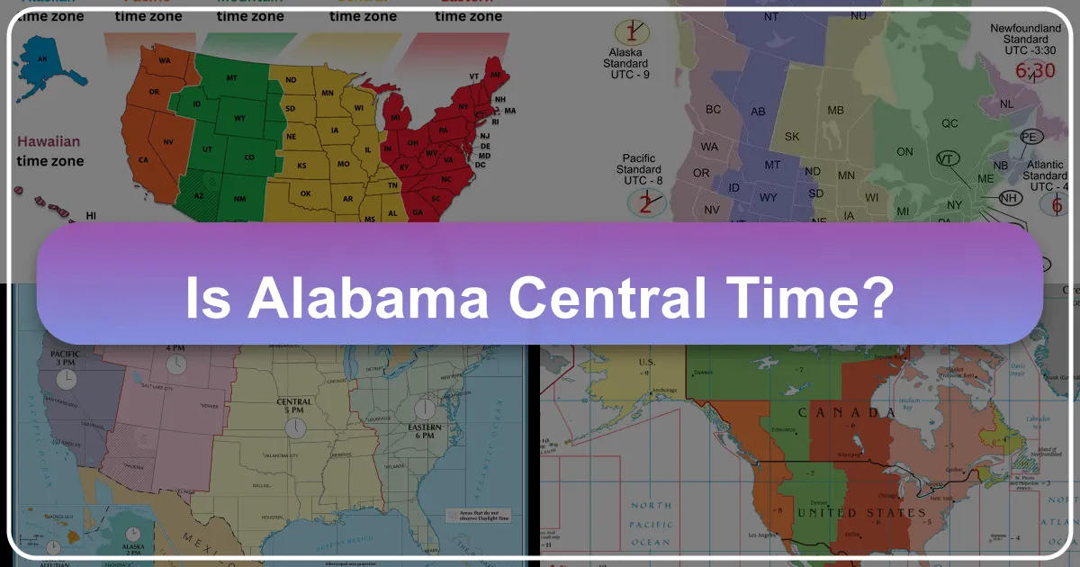 Understanding Alabama's Time Zone: A Comprehensive Guide for Travelers