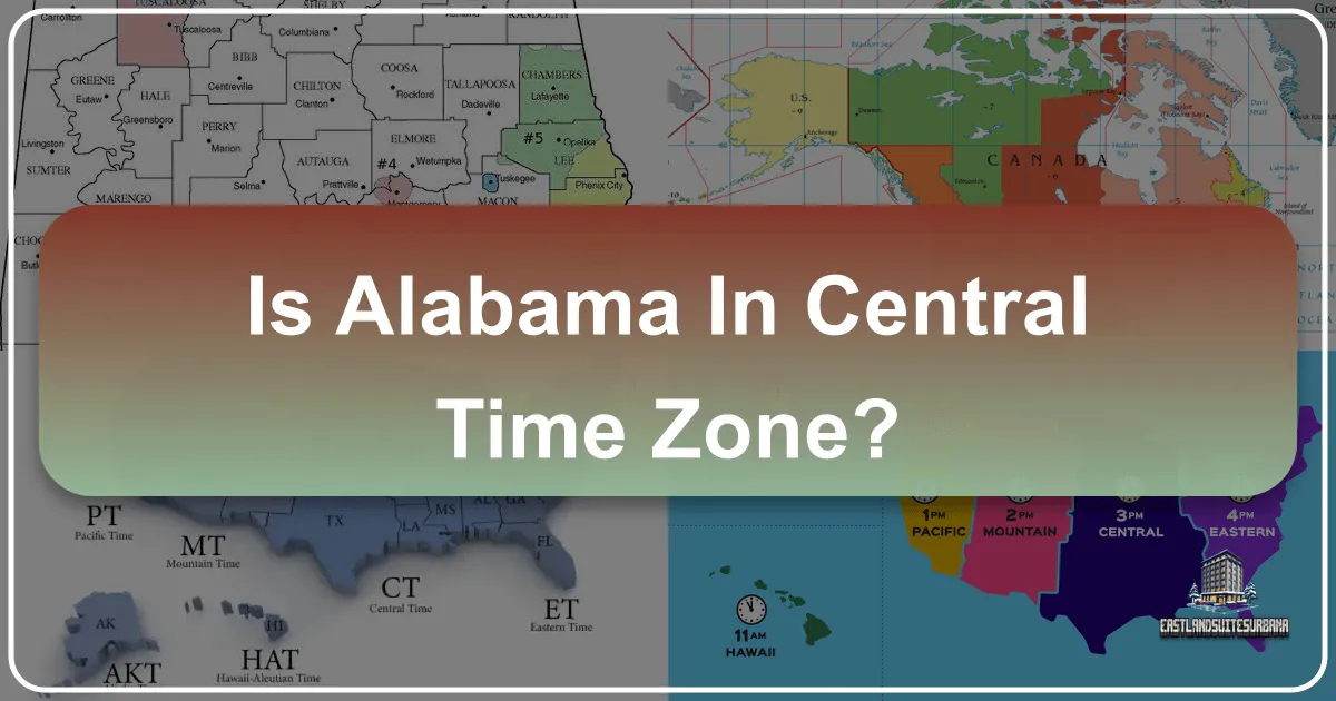 Is Alabama In Central Time Zone?