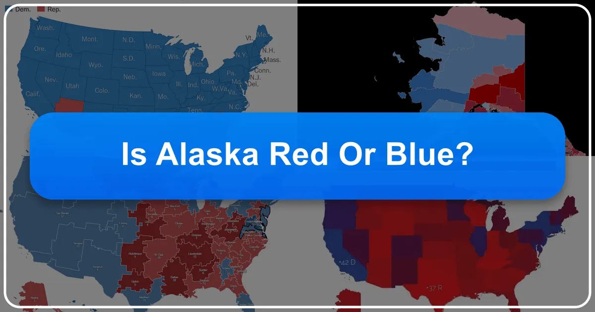 Is Alaska Red or Blue?
