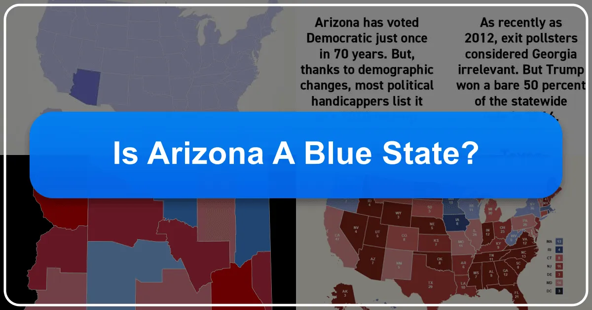 Is Arizona a Blue State?