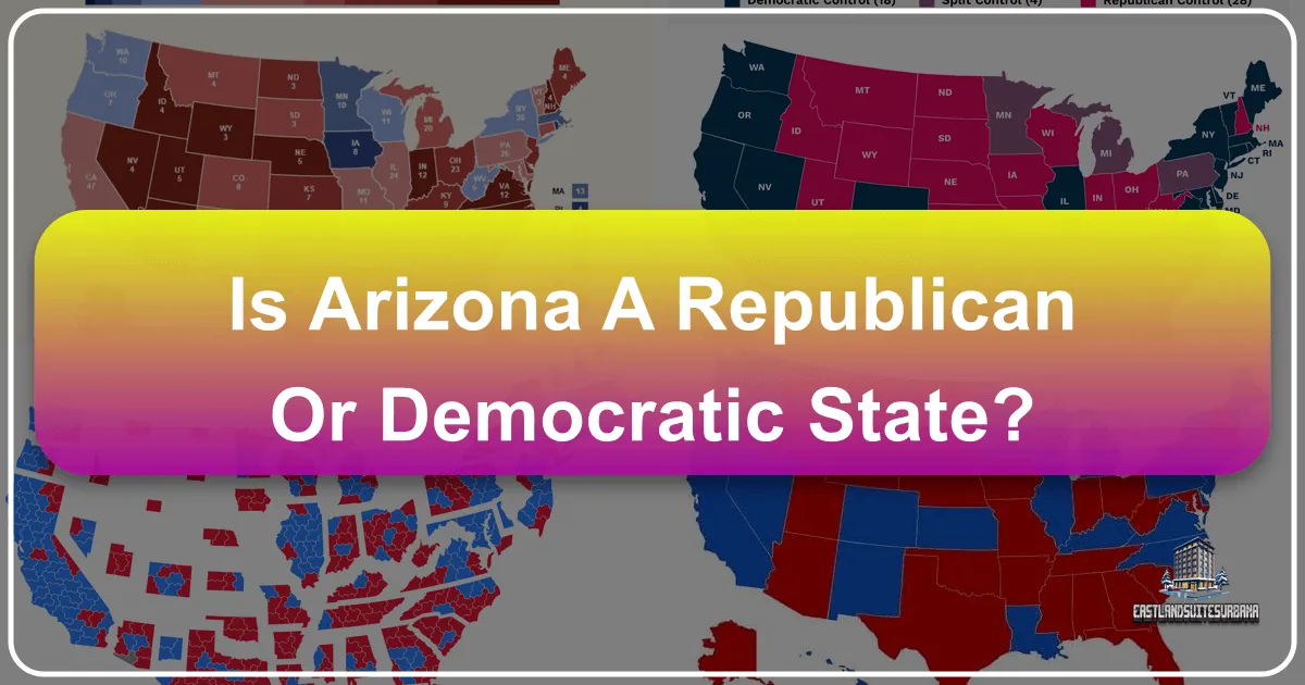 Is Arizona A Republican Or Democratic State?