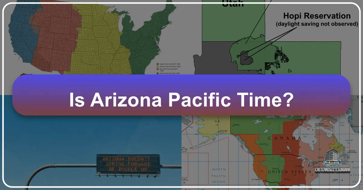 Is Arizona Pacific Time?