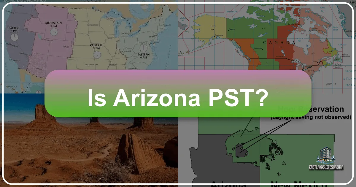 Unraveling Arizona's Time Zone: Is the Grand Canyon State on PST?