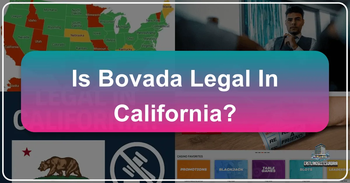 Is Bovada Legal In California?