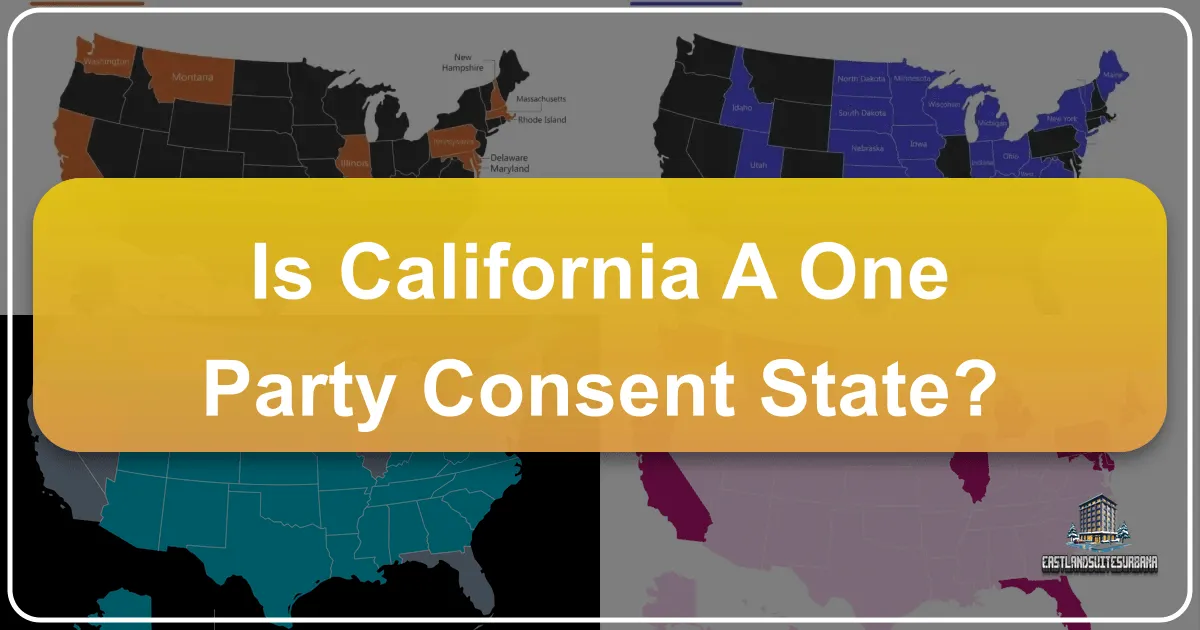 Is California A One Party Consent State?