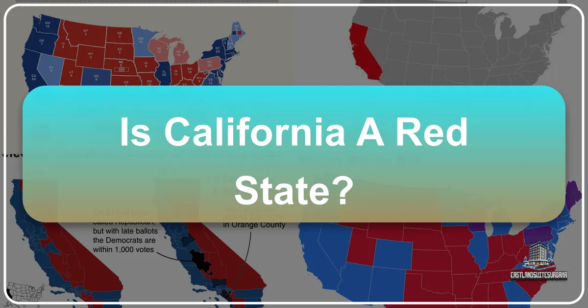Is California a Red State?