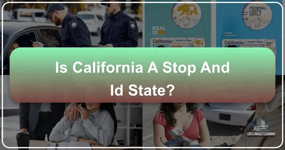 Is California a Stop and ID State? Navigating Law Enforcement Interactions While Traveling
