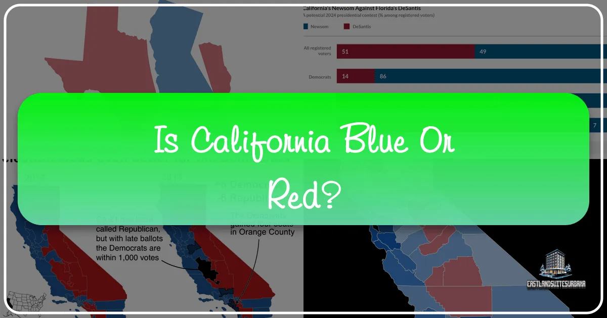 Is California Blue or Red? Exploring the Golden State's Diverse Hues