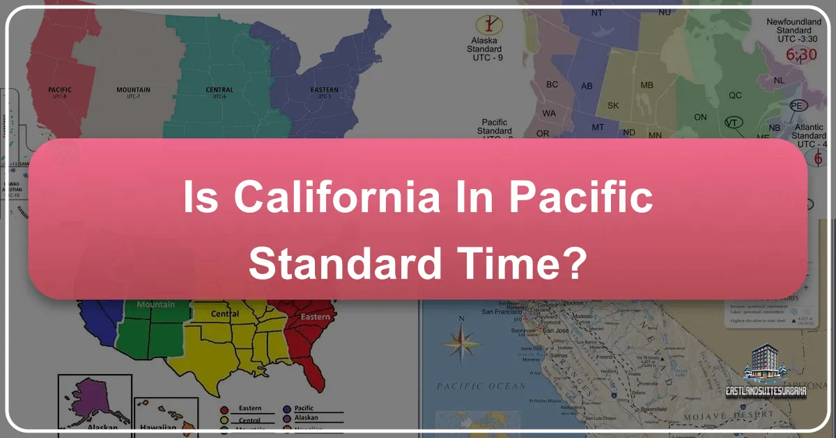 Is California In Pacific Standard Time?