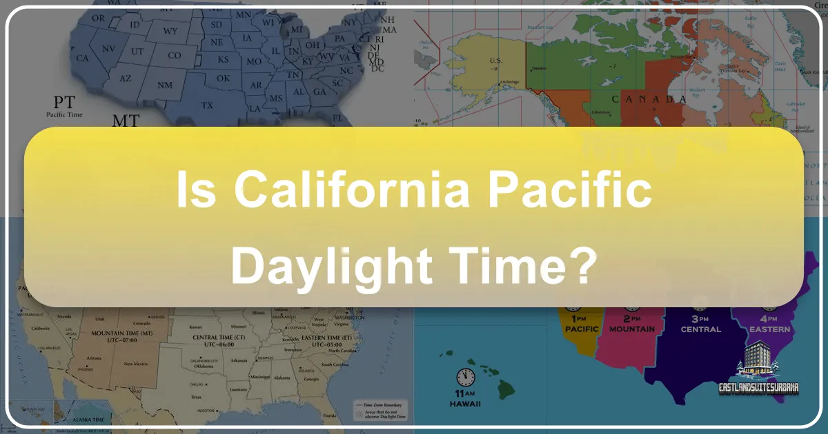 Is California Pacific Daylight Time?