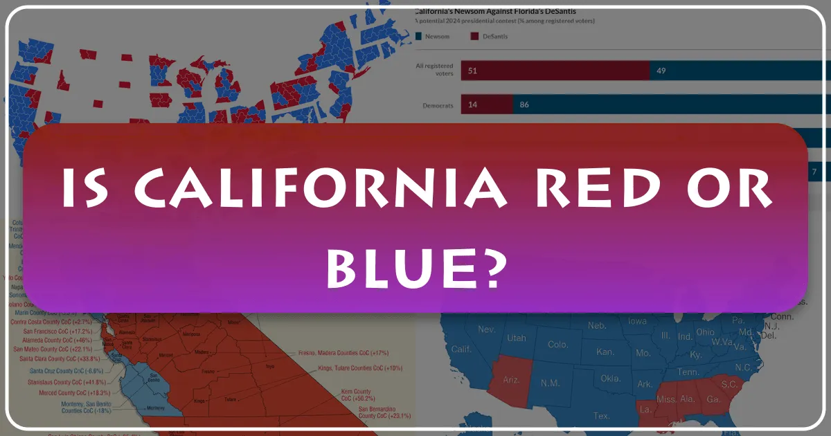 Is California Red or Blue? A Spectrum of Golden State Experiences