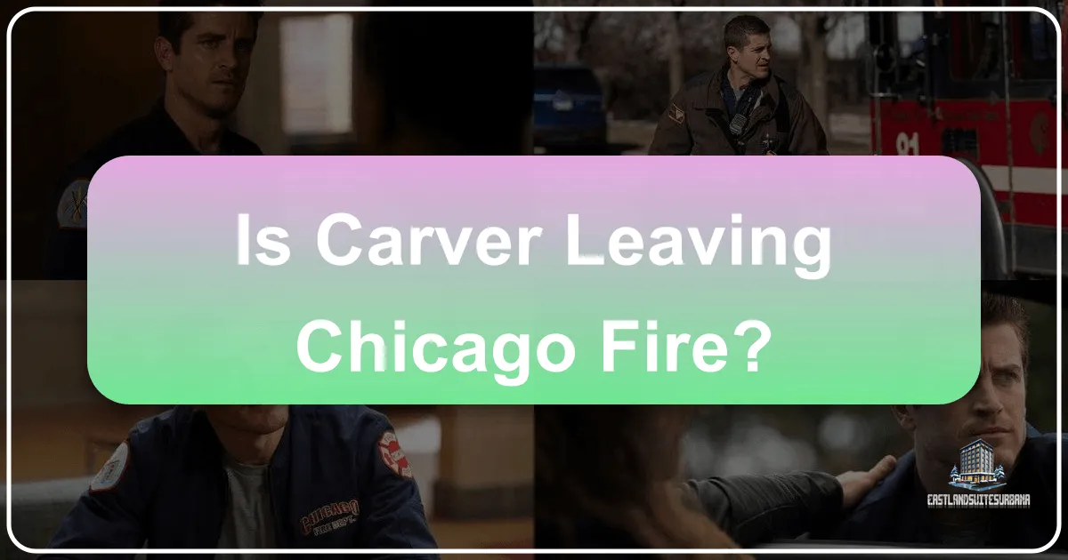 Is Carver Leaving Chicago Fire? Exploring the Allure of New Beginnings