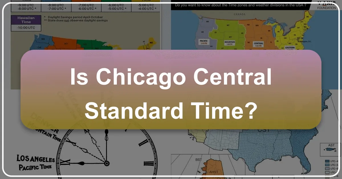 Is Chicago Central Standard Time? Unveiling the Windy City's Temporal Zone