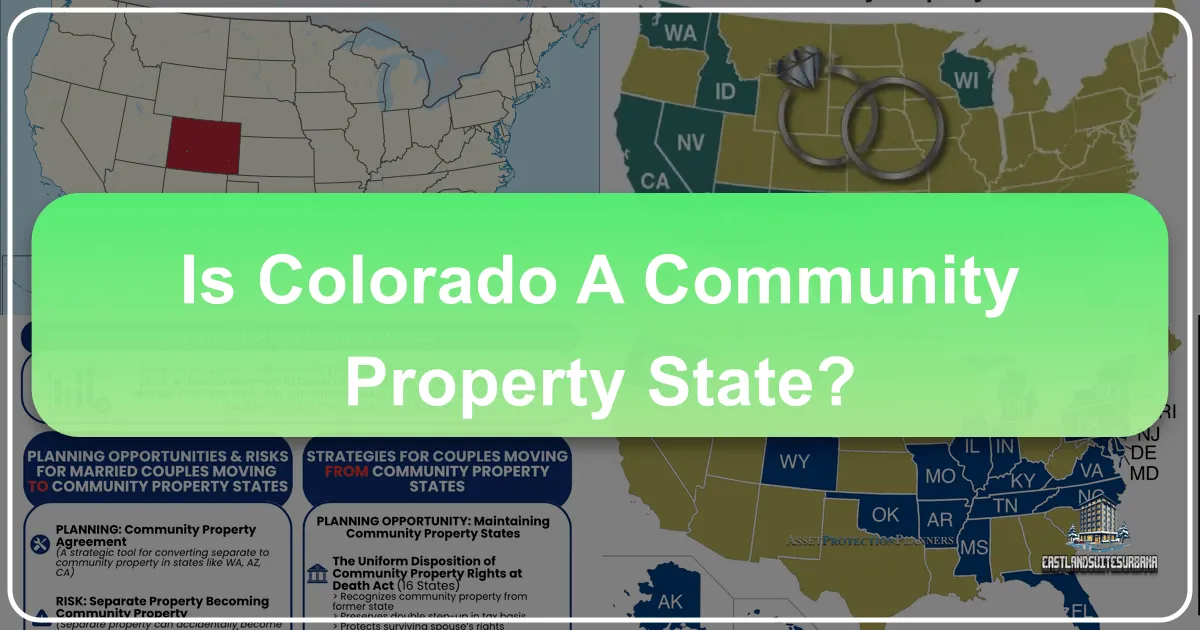 Is Colorado a Community Property State? Understanding Property Laws for Travelers and Residents