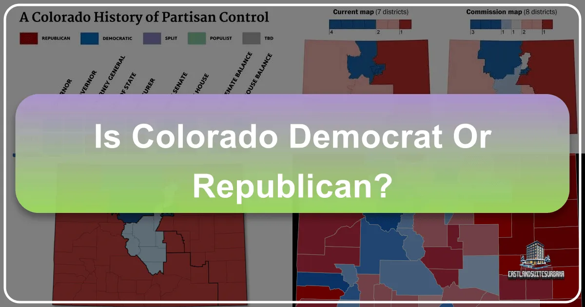Is Colorado Democrat Or Republican?