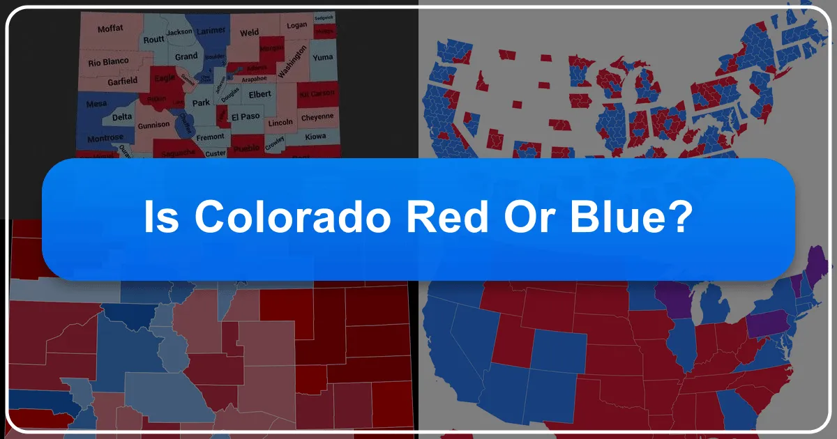 Is Colorado Red or Blue? Exploring the Centennial State's Vibrant Palette