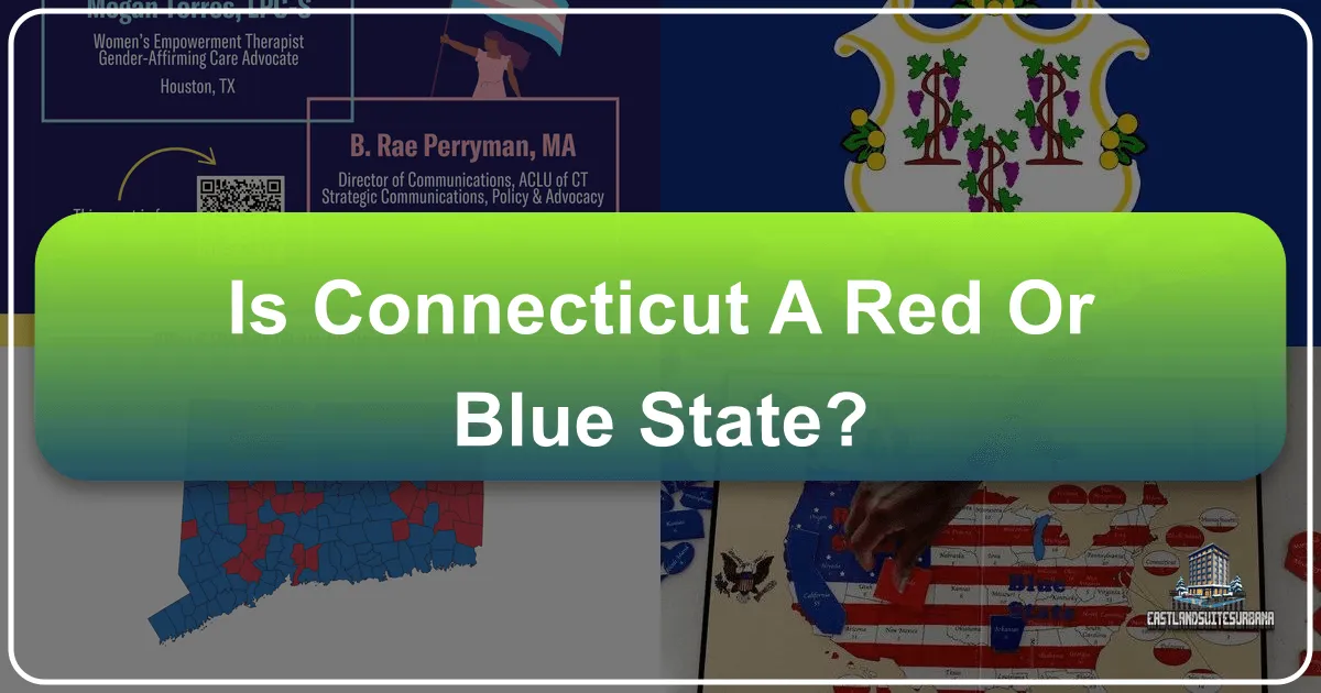 Is Connecticut A Red Or Blue State?