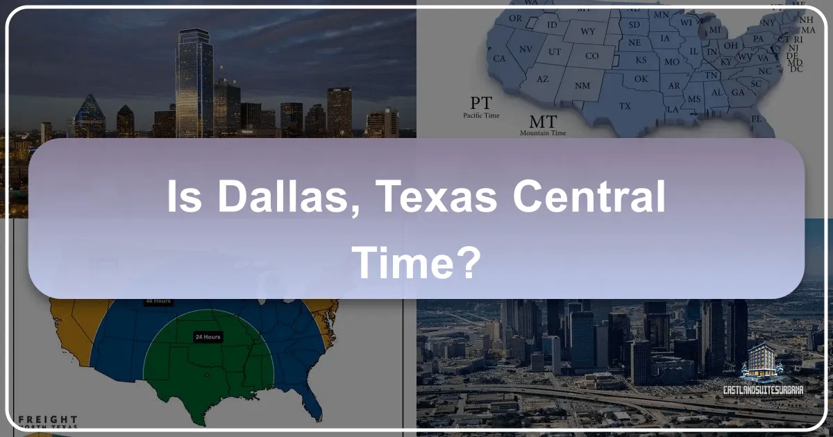 Is Dallas, Texas Central Time?