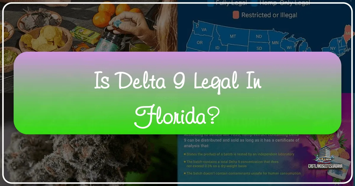 Is Delta 9 Legal in Florida: A Traveler's Guide to Navigating Cannabis Laws in the Sunshine State