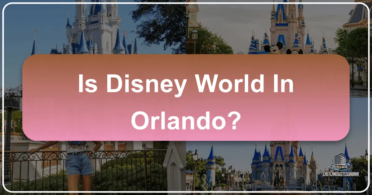Is Disney World In Orlando?