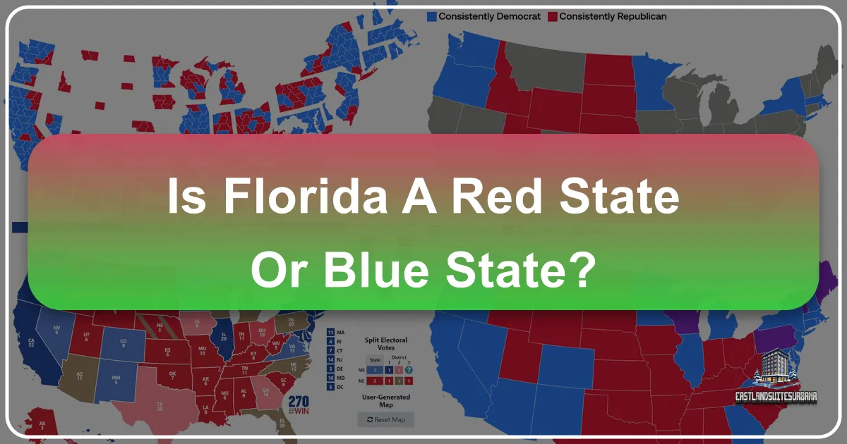 Is Florida A Red State Or Blue State?
