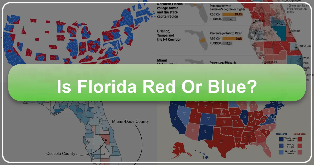 Is Florida Red Or Blue?