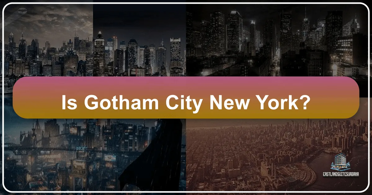 Is Gotham City New York?