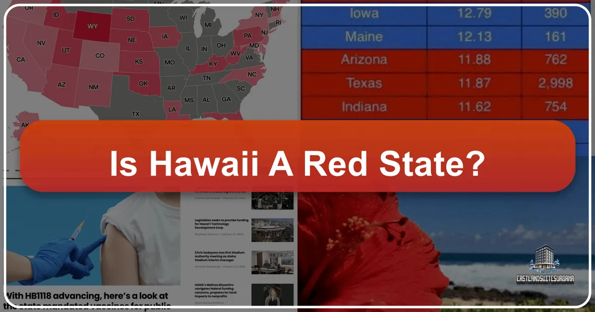 Is Hawaii A Red State?