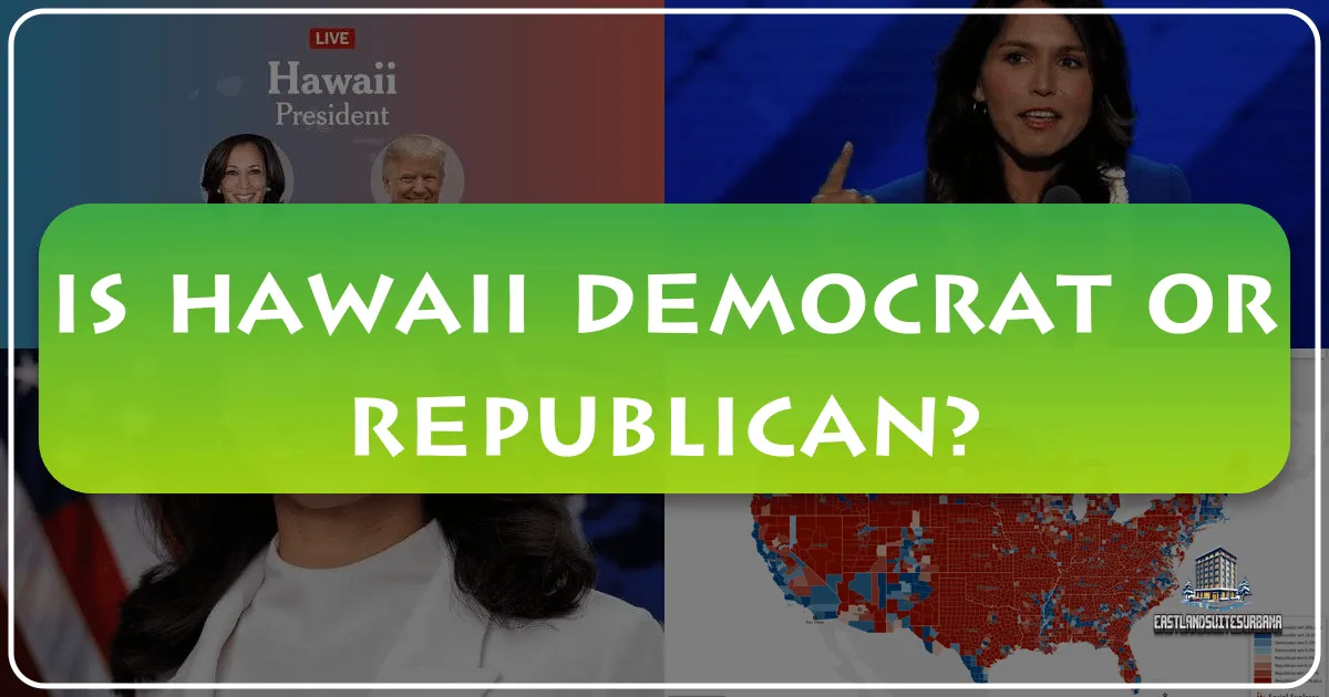 Is Hawaii Democrat or Republican?